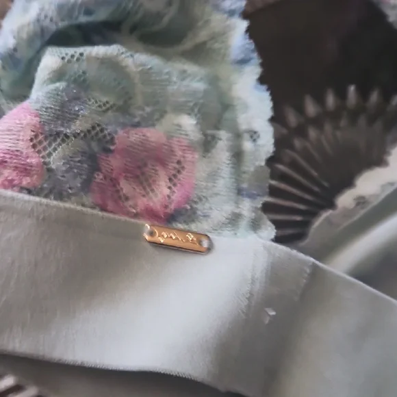 PINK Victoria's Secret Mint Green Lace Bralette Med Or free W 30$pur - Picture 8 of 8